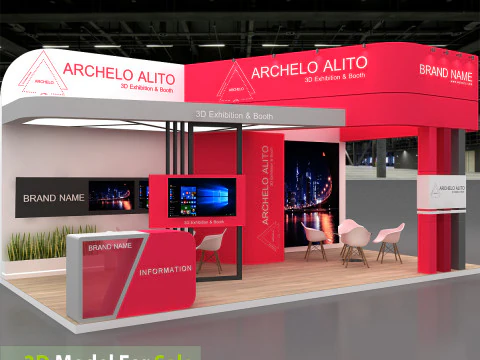 3d exhibition 3D Model