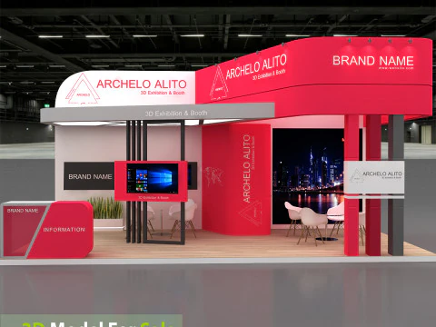 3d exhibition 3D Model