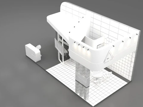 3d exhibition 3D Model