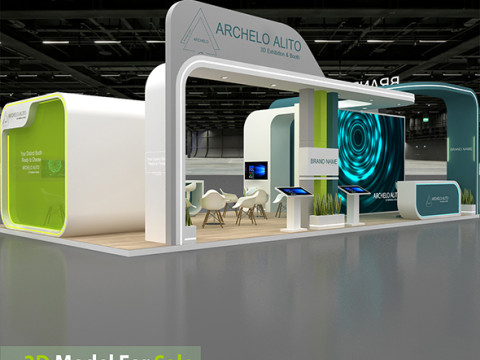 3d exhibition 3D Model