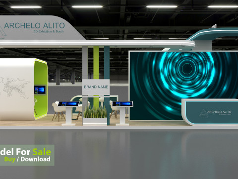 3d exhibition 3D Model