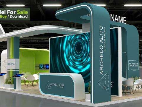 3d exhibition 3D Model