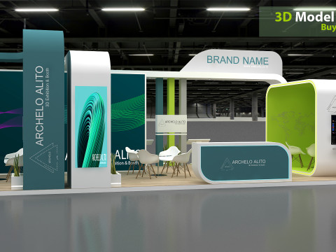 3d exhibition 3D Model