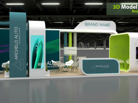 3d exhibition 3D Model