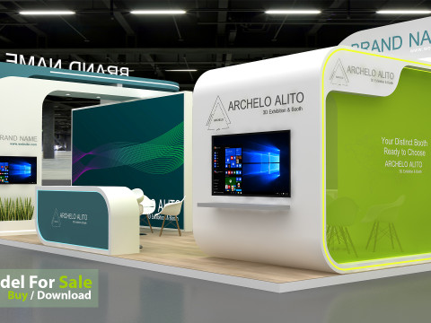 3d exhibition 3D Model