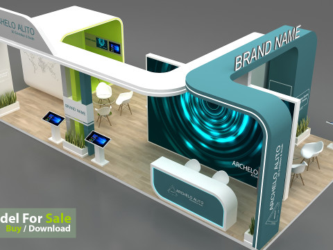 3d exhibition 3D Model
