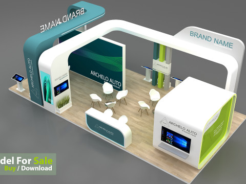 3d exhibition 3D Model