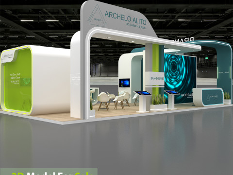 3d exhibition 3D Model