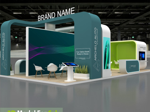 3d exhibition 3D Model