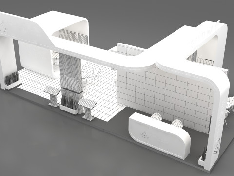 3d exhibition 3D Model