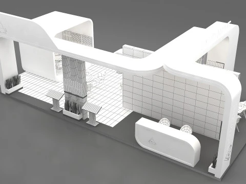 3d exhibition 3D Model