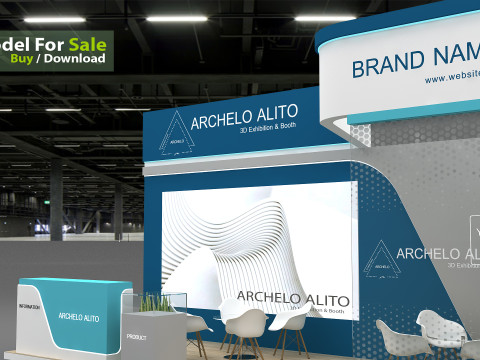3d exhibition 3D Model