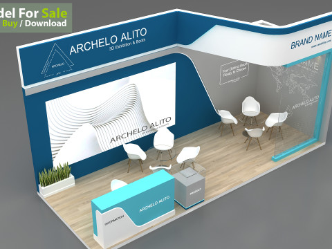 3d exhibition 3D Model
