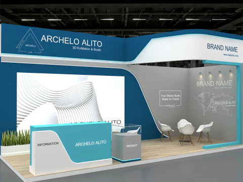 3d exhibition 3D Model