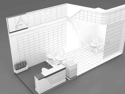 3d exhibition 3D Model