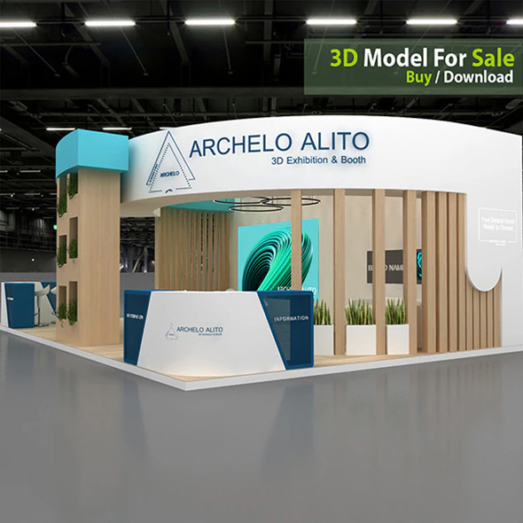 3d stand 3D Model .c4d .max .obj .3ds .fbx .stl .blend 