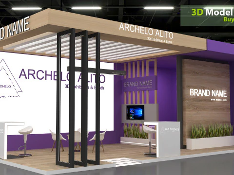 Стенд 3D Модель