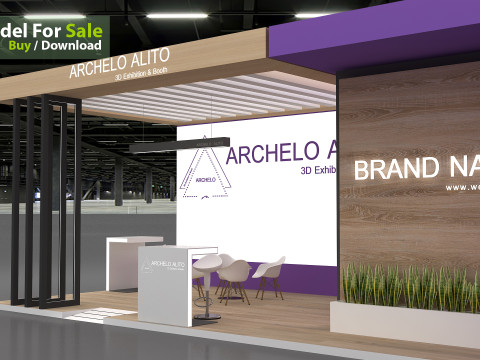 Стенд 3D Модель