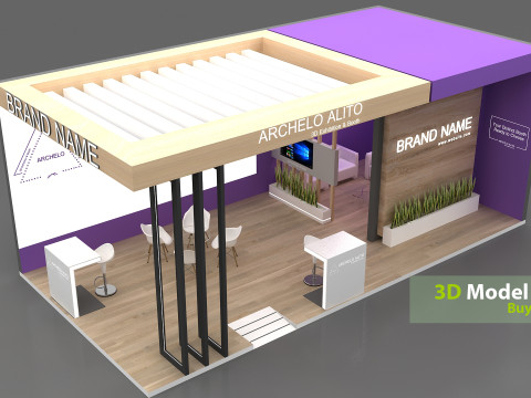 Стенд 3D Модель