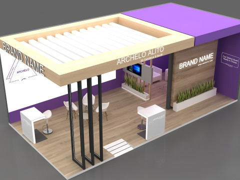 Стенд 3D Модель