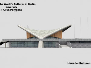 house of the worlds cultures in berlin 3D Model