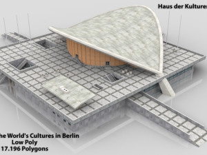 house of the worlds cultures in berlin Modelo 3D