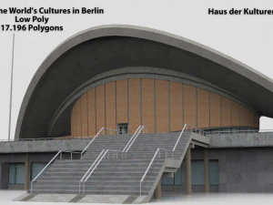 house of the worlds cultures in berlin 3D Model