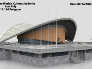 house of the worlds cultures in berlin 3D Model