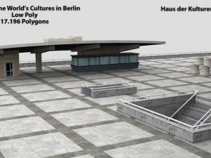 house of the worlds cultures in berlin 3D Model