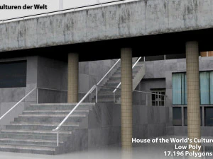 house of the worlds cultures in berlin 3D Model