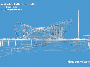 house of the worlds cultures in berlin Modelo 3D