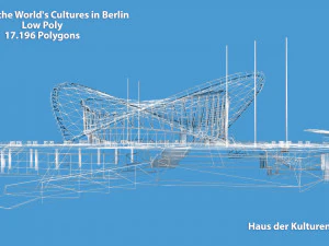 house of the worlds cultures in berlin 3D Model