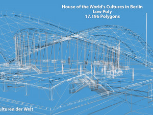 house of the worlds cultures in berlin Modelo 3D