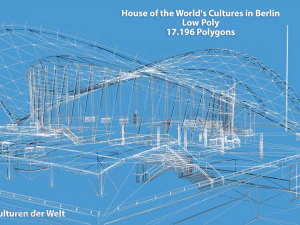 house of the worlds cultures in berlin 3D Model