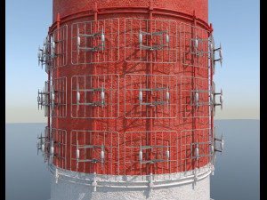 berlin tv tower fernsehturm pbr 3D Модель