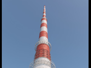 berlin tv tower fernsehturm pbr 3D Модель