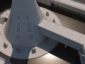 berlin tv tower fernsehturm pbr 3D Модель