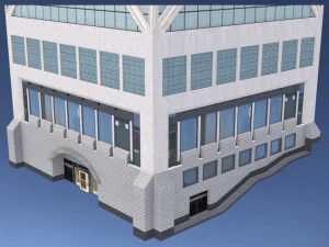 bank of china tower in hong kong 3D Model