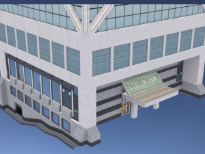 bank of china tower in hong kong 3D Модель