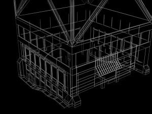 bank of china tower in hong kong 3D Model