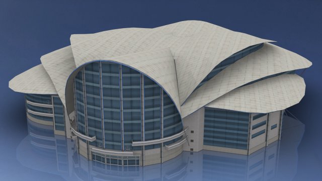 hong kong convention and exhibition centre Modelo 3D .c4d .max .obj .3ds .fbx .stl .blend 