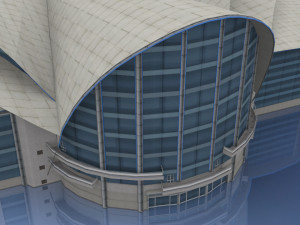 hong kong convention and exhibition centre Modelo 3D