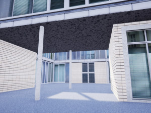 east berlin cafe restaurant moskau Modello 3D