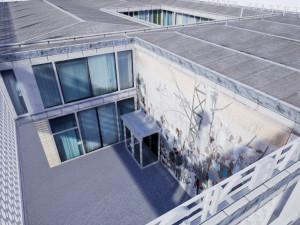 east berlin cafe restaurant moskau Modello 3D