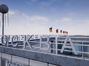 east berlin cafe restaurant moskau 3D Model