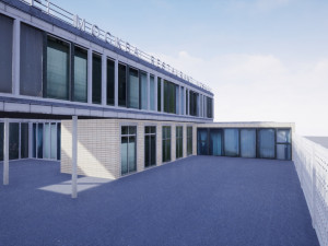 east berlin cafe restaurant moskau Modello 3D