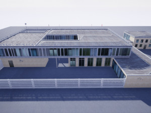 east berlin cafe restaurant moskau Modello 3D