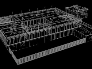 east berlin cafe restaurant moskau 3D Model