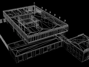 east berlin cafe restaurant moskau 3D Model