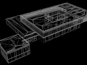 east berlin cafe restaurant moskau 3D Model